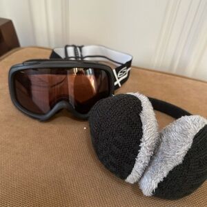 Kid Ski Goggles and Earmuffs